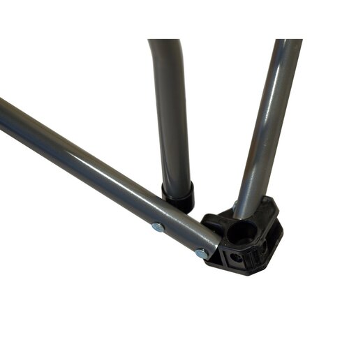 Cattara 13467 Scaun pliant de camping Merit Foldi, negru