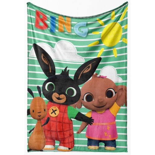 Carbotex otroška odeja Bing Bunny Sunny Day, 110 x140 cm