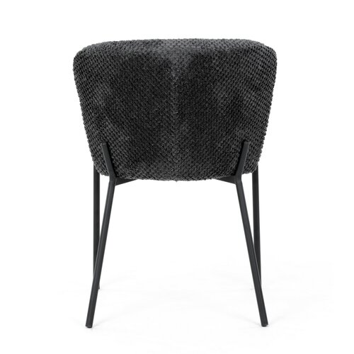Scaun Bouclé CT-W1077 GREY2, gri închis