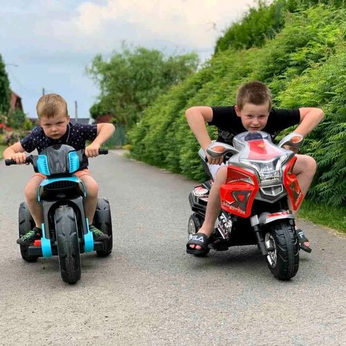 Baby Mix Elektryczny motocykl dla dzieci Police,zielony