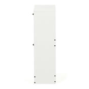 Výklopný botník se 2 přihrádkami COMPACT White, bílá