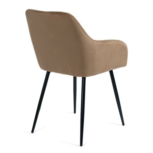 Jedálenské stoličky BOUDOIR v odtieni taupe, 2 ks