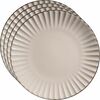 Mäser Set of 4 shallow plates OSITA – 27 cm, cream