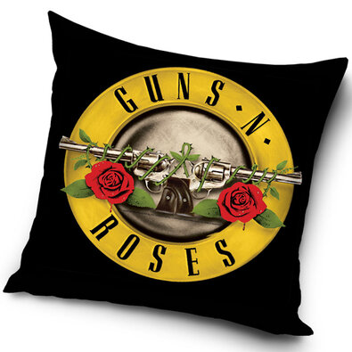 Poszewka na poduszkę Guns N´ Roses, 45 x 45 cm