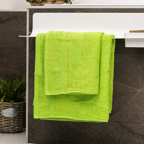 4Home Набір Bamboo Premium рушників зелений, 70 x 140 см, 50 x 100 см