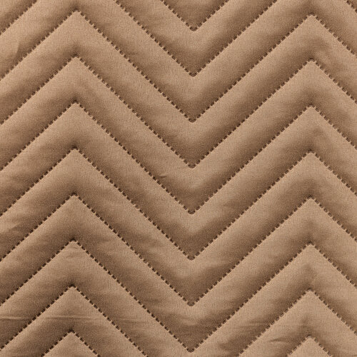 Cuvertură de pat 4Home Doubleface, maro deschis/maro, 220 x 240 cm, 2 buc. 40 x 40 cm