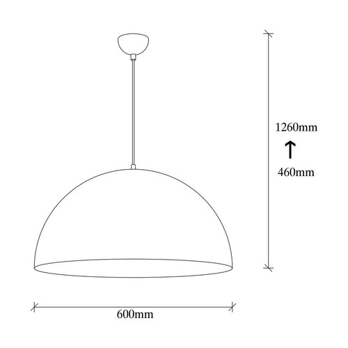 Lampa wisząca Sivani - MR - 720, biały-złoty