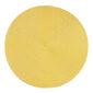 Suport farfurie Deco, rotund, galben, diam. 35 cm, set 4 buc.
