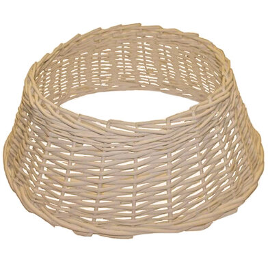 Pleciona osłona na stojak choinkowy naturalny, 54 x 20 x 40 cm