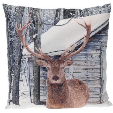 Dekorační polštářek Deer, 45 x 45 cm