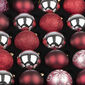 Sada vánočních ozdob Ornate červená, box 36 ks