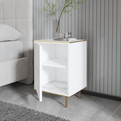 Stolik nocny Imaj Marble White
