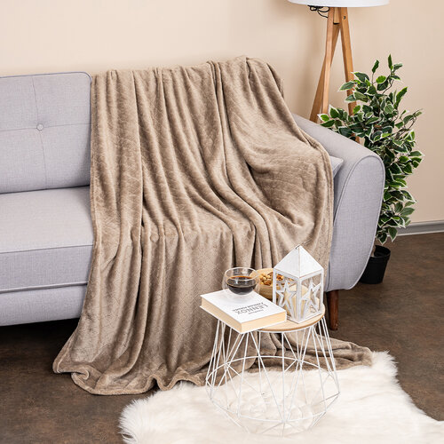 4Home odeja Soft Dreams Luxury taupe, 150 x 200 cm