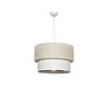 Lampa wisząca TM121 kremowy, biały