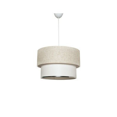 Lampa wisząca TM121 kremowy, biały