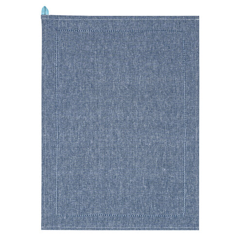 Geschirrtuch Heda blau, 50 x 70 cm, 2er-Set