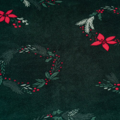 Lenjerie de pat din microflanel 4Home Poinsettia , 140 x 200 cm, 70 x 90 cm
