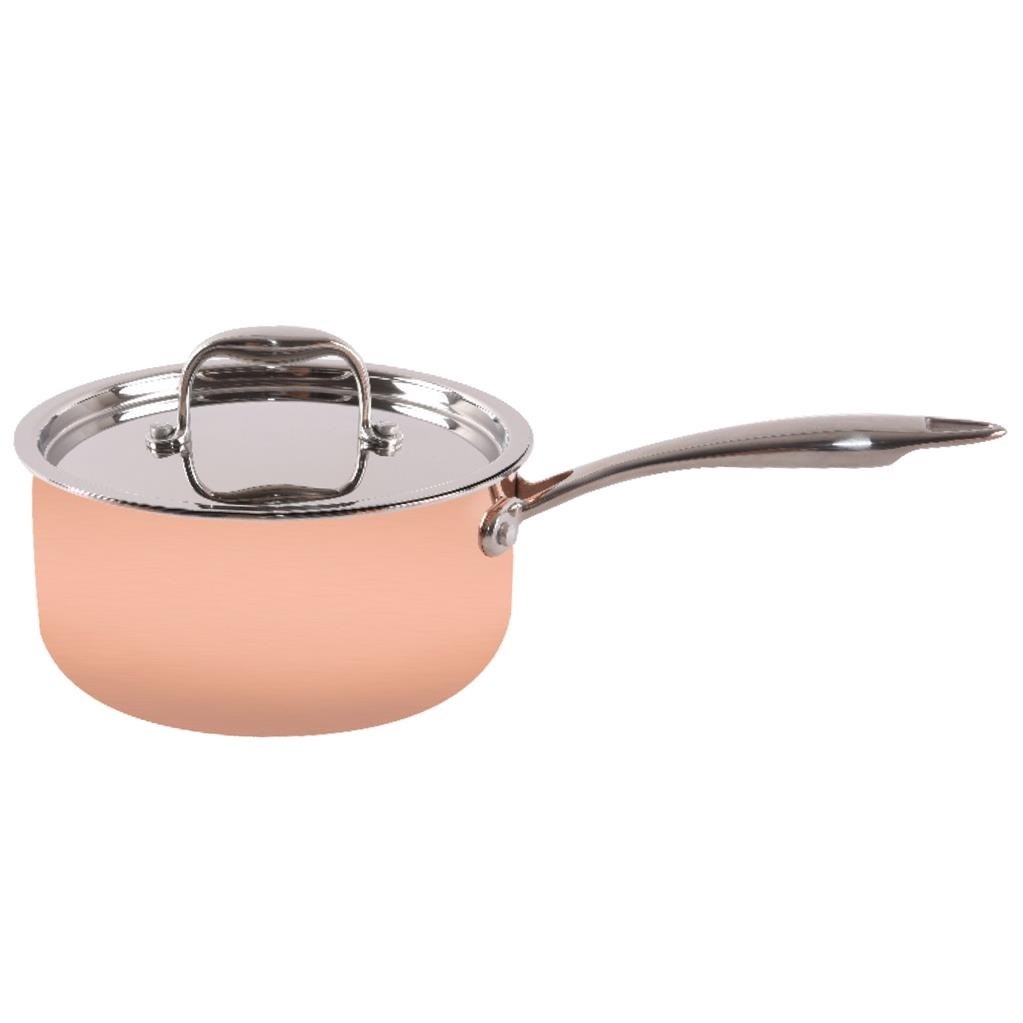 Orion Medená rajnica s pokrievkou Morreti Grande, 20 cm
