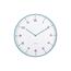 Karlsson 6011BL design ceas de perete albastru, diametru 40 cm