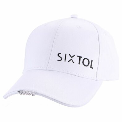 Sixtol Кепка зі світлодіодним підсвічуванням B-CAP 25lm, USB, уні, білий