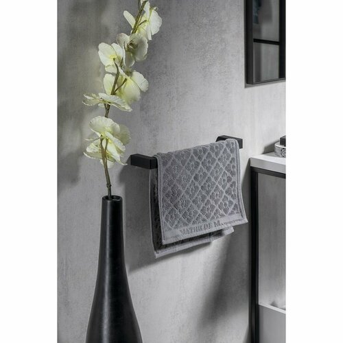 GEDY PI213514 Pirenei držalo za brisače 35 x 6,6cm, črna mat