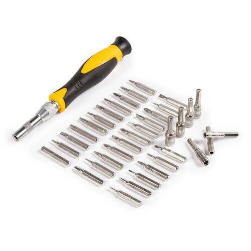Fieldmann FDS 1022-36R set de șurubelnițe cu biți,36 piese