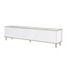 Imaj White Marble and Gold TV-asztal