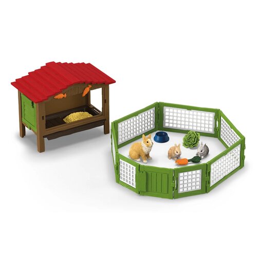 Schleich 42728 Králíkárna