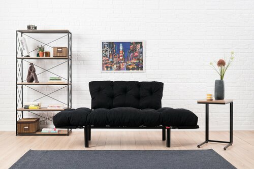 Klappsofa Nitta Black