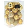 Weihnachtsschmuck-Set Fawless 26 St., Gold