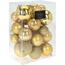 Weihnachtsschmuck-Set Fawless 26 St., Gold