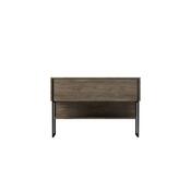 Comodă Luxe Walnut and Black