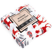 Set de Crăciun Scandi Deer 2, 130 x 170 cm + 2x 40 x 40 cm