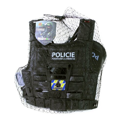 Vesta de poliție Rappa cu inscripții cehe șiaccesorii