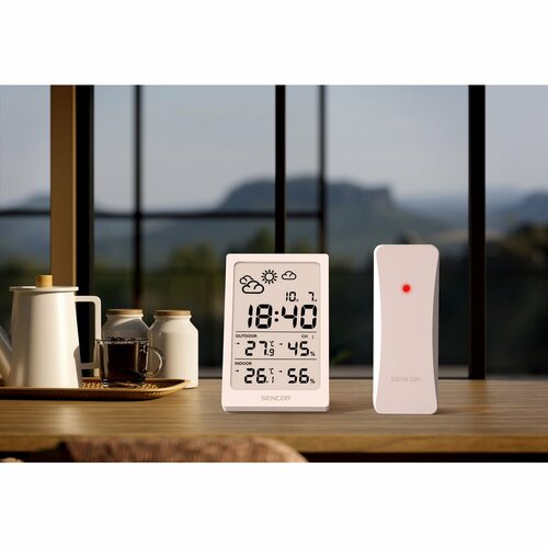 Sencor SWS 2300 W meteostanice, bílá
