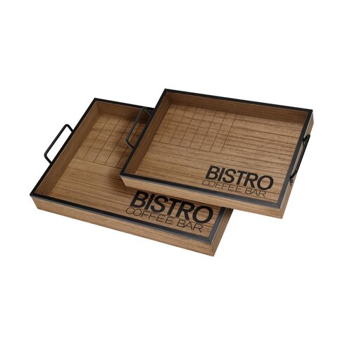Set de tăvi de servire din 2 piese EH BISTRO