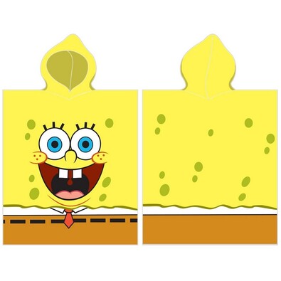 Detské pončo Sponge Bob, 50 x 100 cm