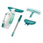 Leifheit vysavač na okna Window Cleaner s mopem a 43 cm tyčí + sací hubice 17 cm - černá 51016