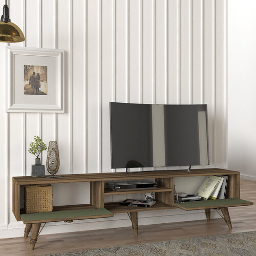 Televizní stolek Valente Walnut