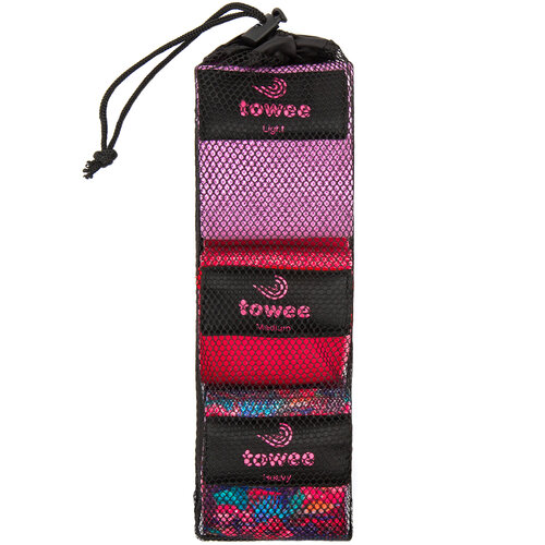 Towee Textilwiderständiges Booty Gummiband Paradies, 3 Stück