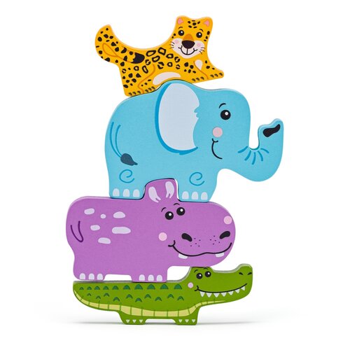 Woody Puzzle an Bord Tiere