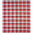 Home Elements Tischtuch Karo rot-grau , 120 x 140 cm