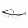 Adlens verstellbare dioptrische Brille, blau