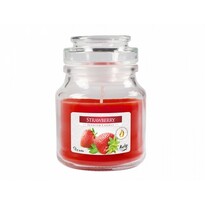 Świeczka zapachowa w szkle Truskawka, 120 g Świeczka zapachowa w szkle Truskawka, 120 g