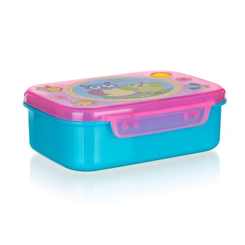 Banquet Snack Box Owls, blue
