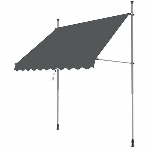 Markiza balkonowa Apollo 300 cm, szary