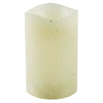 Viaszbevonatú LED gyertya, 7,6 x 12 cm, krémszínű Viaszbevonatú LED gyertya, 7,6 x 12 cm, krémszínű