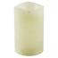 Світлодіодна свічка, покрита воском 7,6 x 12 см, кремовий