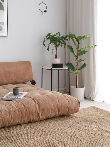 Sofa rozkładana Fold Kadife 2 Camel