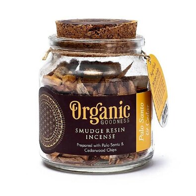 Organsko kadilo v kozarcu, Palo Santo &amp; Cedar